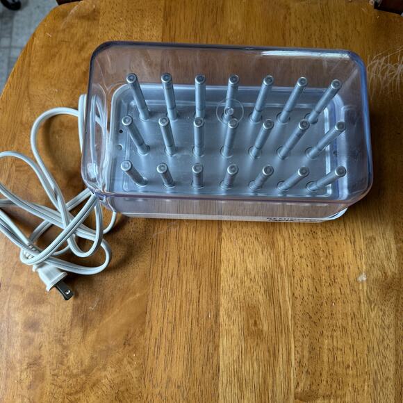 Remington Tight Curls H21SP Base and Lid ONLY Works No Rollers/Clips With Box - Picture 9 of 11